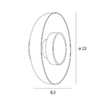 Wall lamps → Maxlight W0352 Signature 22cm