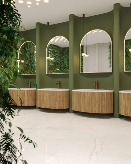 Lustra → Maxlight W0386 Mirror Półokrąg