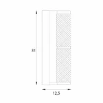 Wall lamps → Maxlight W0422 Love 31cm