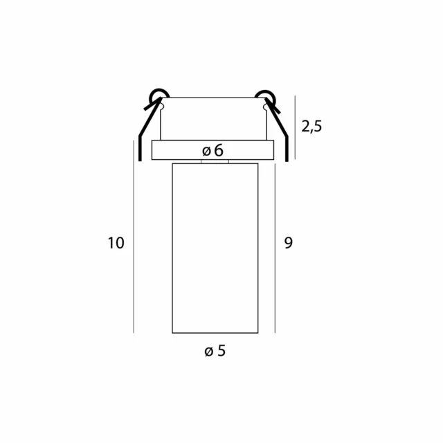 Oświetlenie Techniczne → Wpuszczane → Maxlight H0126 Halo D