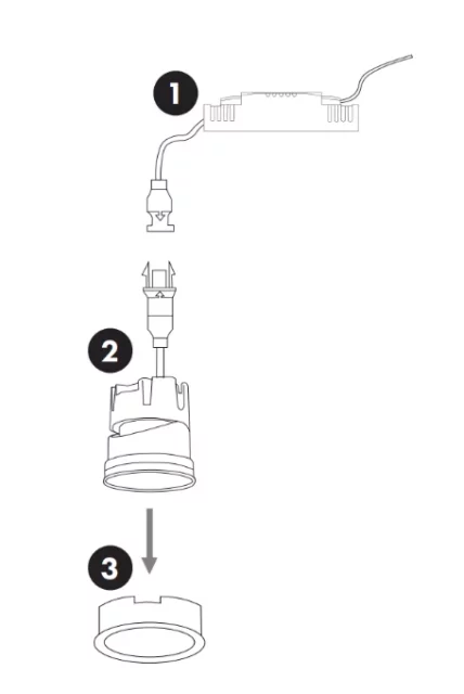 Oświetlenie Techniczne → Wpuszczane → Maxlight H190.02 Spilio, do skompletowania z modułem HM190 i zasilaczem HT190
