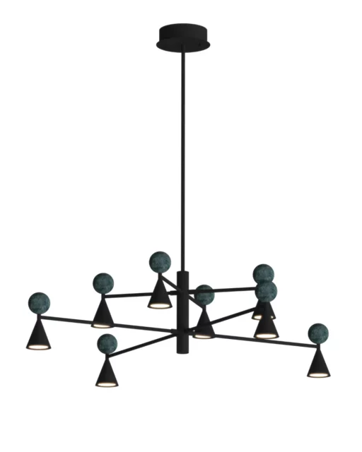 Lampy wiszące → Maxlight P0684 Bingo 57W