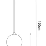 Pendelleuchten → Maxlight P0665 Alice