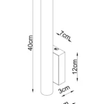 Kinkiety → Maxlight W0477 Loft
