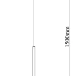 Lampy wiszące → Maxlight P0679 Rita