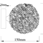 Kinkiety → Maxlight W0443 Rita