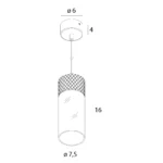 Pendant lamps → Maxlight P0646 Fusion