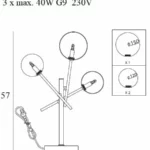 Table lamps → Maxlight T0035 Lollipop