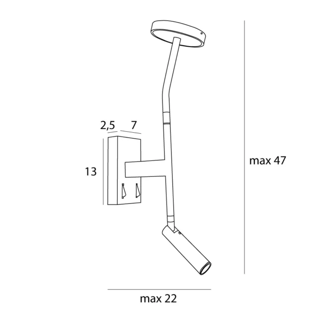 Lampy wiszące → Maxlight W0349 Ibiza