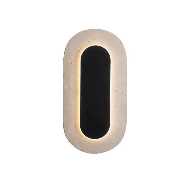 Kinkiety → Maxlight W0393 Travertino Oval