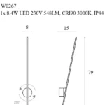 Wall lamps → Maxlight W0267 Spider