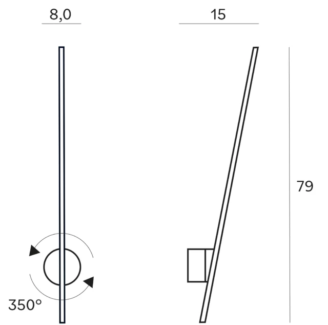 Wall lamps → Maxlight W0297 Spider