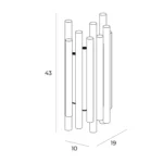 Wall lamps → Maxlight W0311D Organic