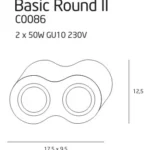 Plafony → Maxlight C0086 Basic Round