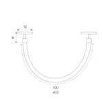 Systèmes de Rails → Magnétiques → Luminaires → Maxlight M0035N Magnetic Tube 1meter On/Off