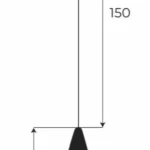 Systemy Szynowe → Magnetyczne → Oprawy → Maxlight M0043Z Magnetic Klosz Wiszący Zigbee
