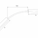 Systemy Szynowe → Magnetyczne → Akcesoria → Maxlight MA0020 Magnetic Łącznik elektryczny elastyczny