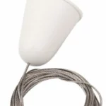 Systemy Szynowe → Systemy Szynowe 3-Fazowe → Akcesoria → Maxlight MHT1-P50-WH Zawiesie linkowe 5m z regulacją bez uchwytu