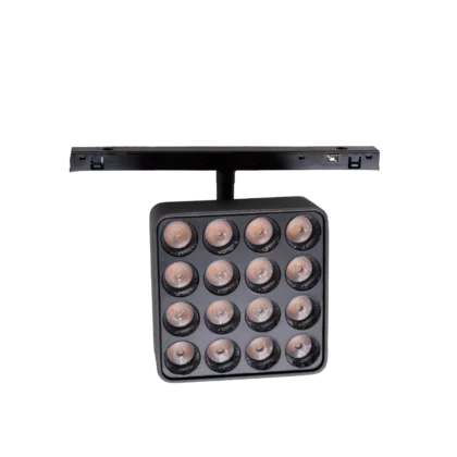 Systemy Szynowe → Micro11 → Oprawy → Maxlight N0013N Micro11 Raster kwadrat  On/Off