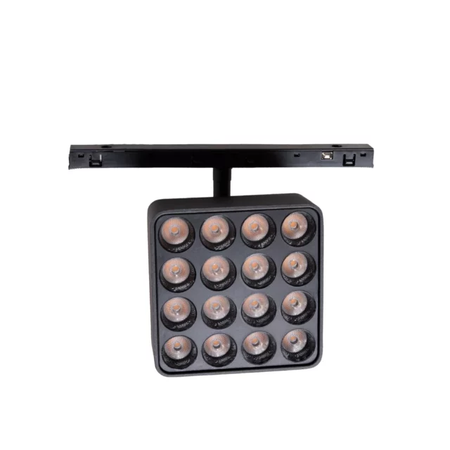 Systemy Szynowe → Micro11 → Oprawy → Maxlight N0013Z Micro11 Raster kwadrat  Zigbee