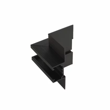 Systemy Szynowe → Micro11 → Akcesoria → Maxlight NT0005 Micro11 Kątownik wpuszczany kąt boczny zewnętrzny