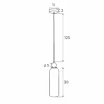 Pendelarmaturer → Maxlight P0511 Campanila