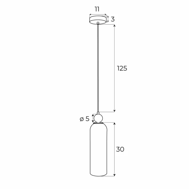 Pendelarmaturer → Maxlight P0511 Campanila