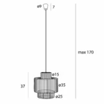 Pendant lamps → Maxlight P0586 Labriz