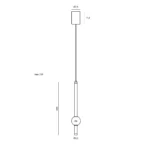 Pendelarmaturer → Maxlight P0611 Verdes