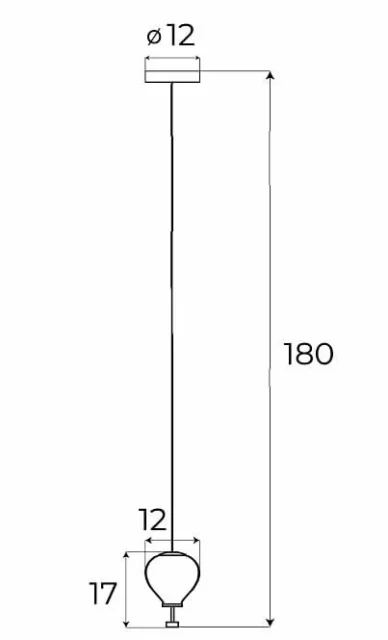 Pendelarmaturer → Maxlight P0576 Palloncini I
