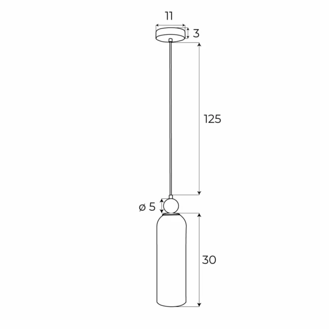 Pendelarmaturer → Maxlight P0510 Campanila