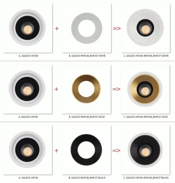 Technical Lighting → Recessed → Maxlight H0106 Galexo