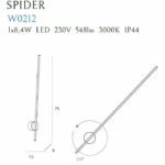 Kinkiety → Maxlight W0212 Spider