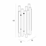 Wall lamps → Maxlight W0311D Organic