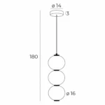 Pendant lamps → Maxlight P0470 Tama