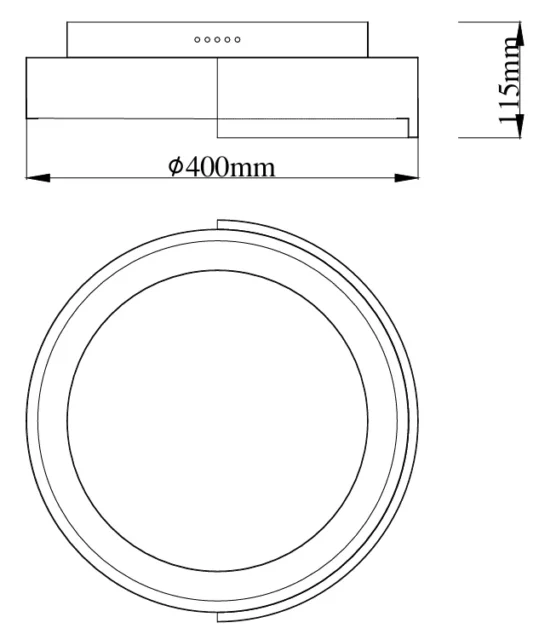 Taklampor → Maxlight C0285 Aruba 50W