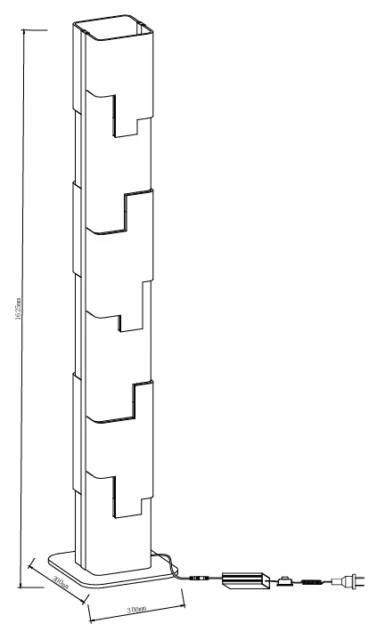 Floor lamps → Maxlight F0063 Everest