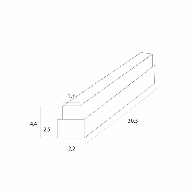 Skensystem → Magnetisk → Tillbehör → Maxlight MA0032 Magnetic 300W track-mounted power supply