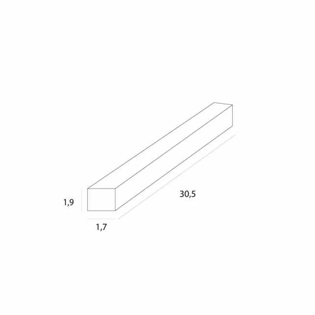 Skensystem → Magnetisk → Tillbehör → Maxlight MA0034 Magnetic 150W track-mounted power supply for low-profile surface-mounted track