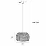 Pendant lamps → Maxlight P0583 Praslin I
