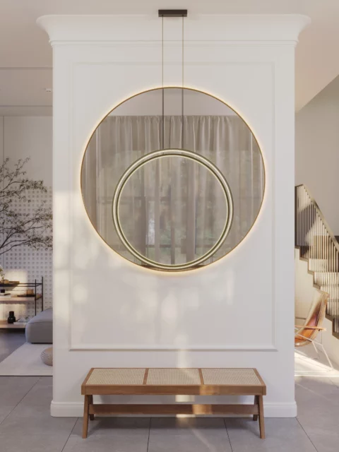 Pendant lamps → Maxlight P0654 Visual Hor 30W