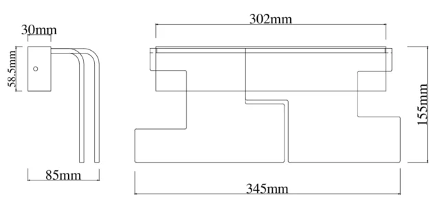 Wall lamps → Maxlight W0442 Everest