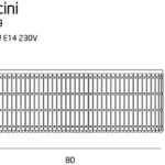 Ceiling lights → Maxlight C0129 Puccini 80cm