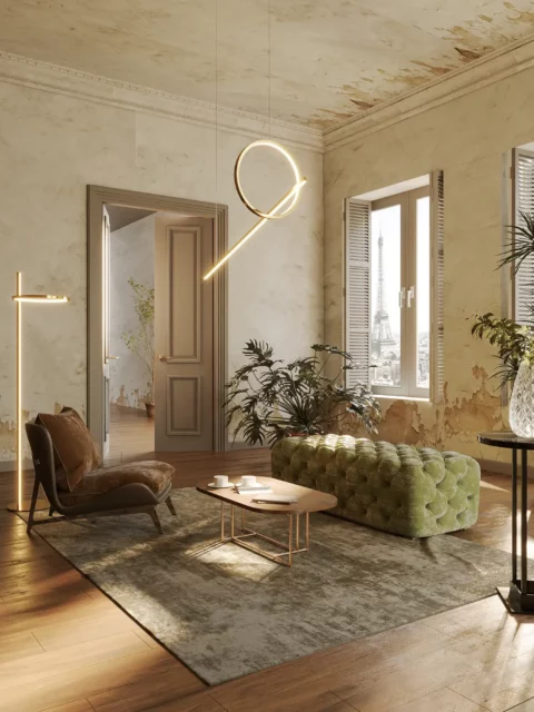 Pendant lamps → Maxlight P0390 Lozanna