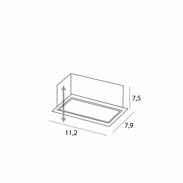 Oświetlenie Techniczne → Wpuszczane → Maxlight H180.02 Modular, do skompletowania z modułem HM180 i zasilaczem HT180