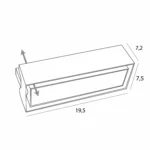Oświetlenie Techniczne → Wpuszczane → Maxlight H180.04 Modular, do skompletowania z modułem HM180 i zasilaczem HT180