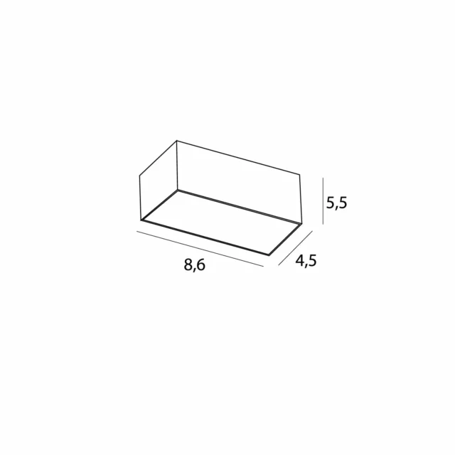 Oświetlenie Techniczne → Wpuszczane → Maxlight H180.05 Modular, do skompletowania z modułem HM180 i zasilaczem HT180