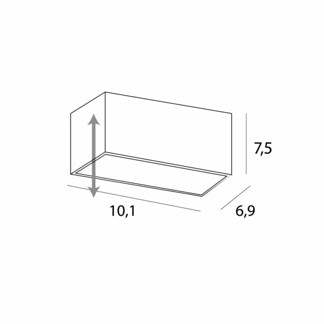 Oświetlenie Techniczne → Wpuszczane → Maxlight H180.06 Modular, do skompletowania z modułem HM180 i zasilaczem HT180