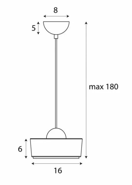 Pendelarmaturer → Maxlight P0542 Lipari I