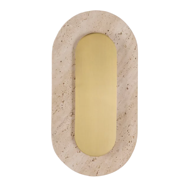 Kinkiety → Maxlight W0478 Travertino Oval